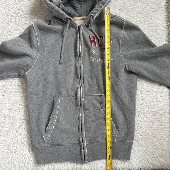 Y2K Hollister Zip Up Hoodie - Picture 3 of 7